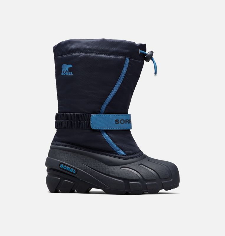 Botas Nieve Sorel Niños - Youth Flurry™ Azul Marino - 65410-XQOA